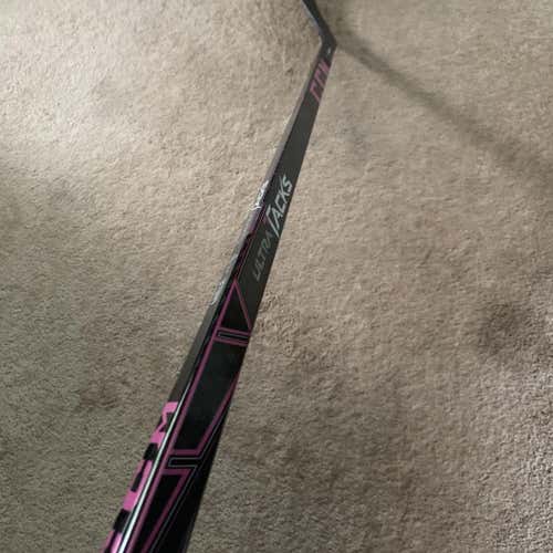 CCM Ultra Tacks Hockey Stick Lefty Mid Senior Pro Stock