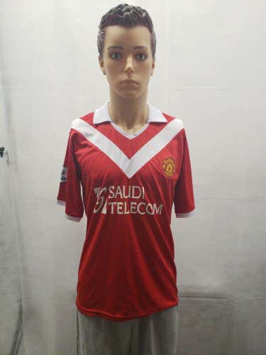 Carlos Tevez Manchester United Saudi Telecom Jersey S MUFC