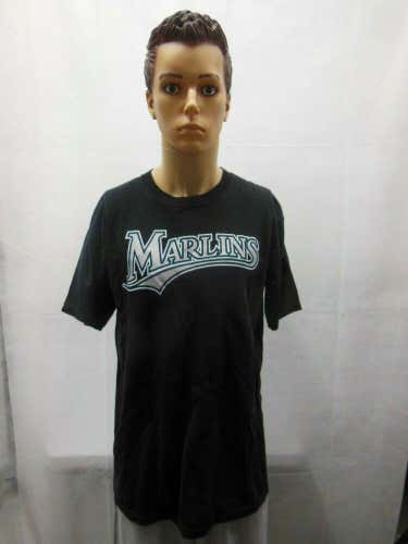 Cameron Maybin Florida Marlins Shirt size L Majestic Black MLB