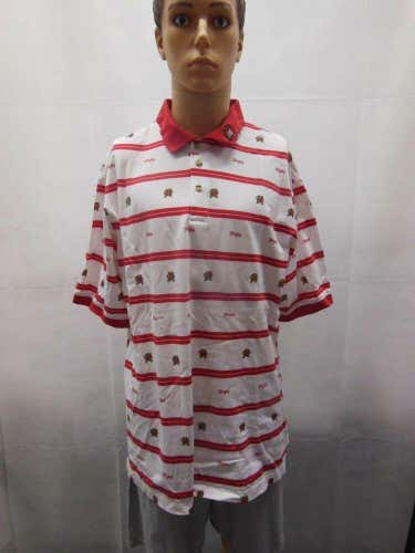 Chillware University of Maryland Terripans Polo White Mens XL NCAA UMD