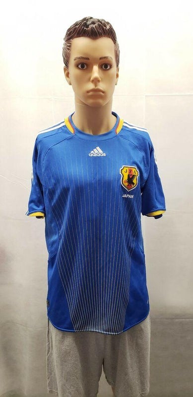 2008-2009 Japan Football Soccer Jersey Kit Mallot Adidas Rare M/L XO very rare