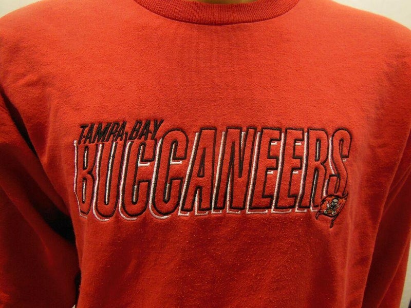 Tampa Bay Buccaneers Vintage Champion Brand NFL Pro Line Sweatshirt Sz L