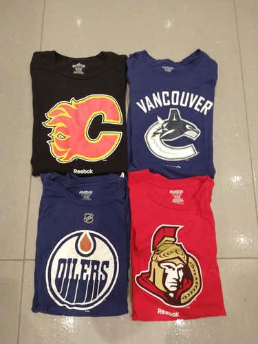 Lot of NHL T-Shirts - Large Reebok