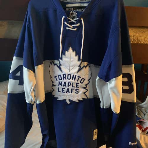 Auston Matthews Toronto Maple Leafs Centennial Classic Reebok Jersey Men’s XL