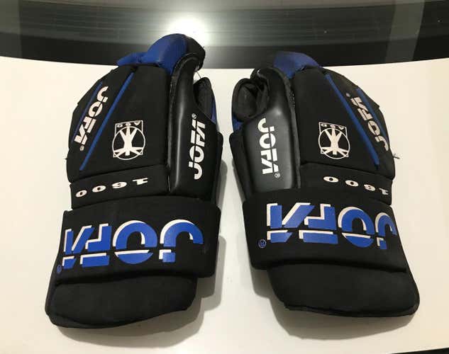 CLASSIC JOFA 1600 Senior Hockey Gloves 14" - Great Condition