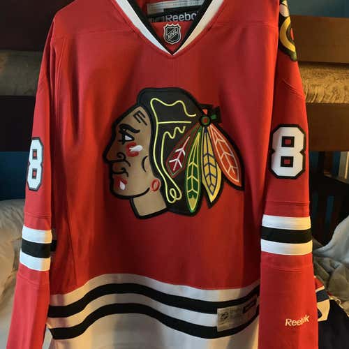 Patrick Kane Chicago Blackhawks Reebok Home Jersey Men’s L