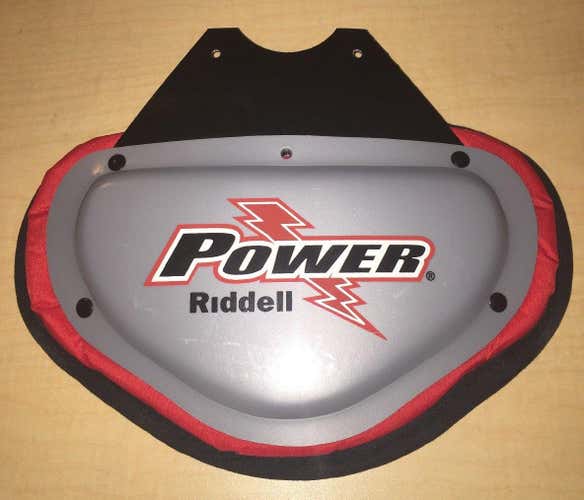 GRAY, RIDDELL POWER SPX, ADULT BACK PLATE