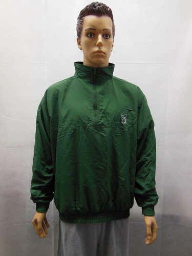 PGA Tour 1/4 zip pullover Jacket Green Mens XL Golf
