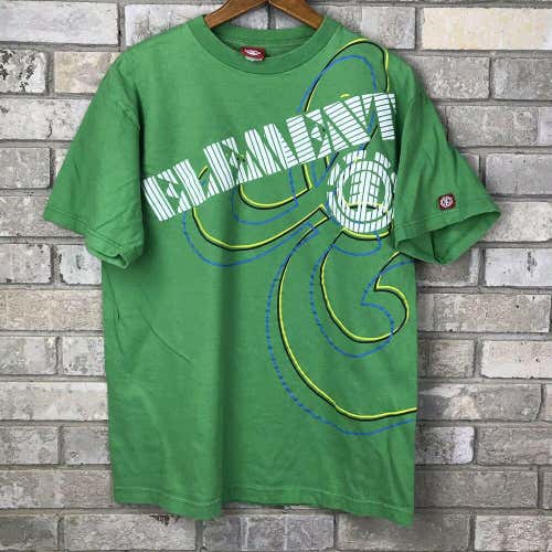 Vintage Element Skateboards T-Shirt Mens Large 90's 2000's Slate Vtg Blind Adios