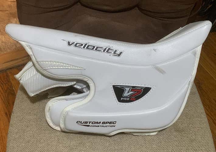 Velocity V7 Goalie Blocker Regular Senior Pro Stock