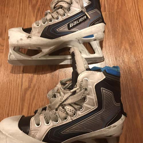 Bauer Reactor 5000 Junior Goalie Skates Size 4