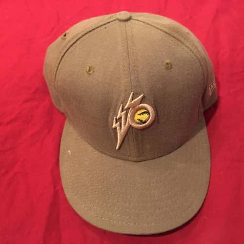 Michael Brantley Game Used Worn Signed Autographed MiLB WV Power Hat - Indiana Astros