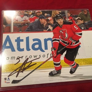 Adam Larsson New Jersey Devils Signed Autographed NHL Hockey 8x10 Photo Fanatics