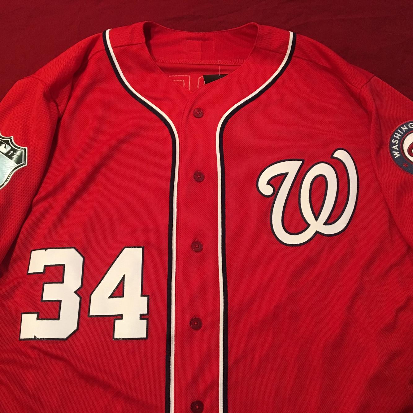 2017 Bryce Harper Washington Nationals (Phillies) Majestic Spring Training  MLB Baseball Jersey