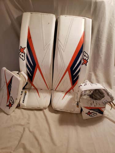 Brian's Sub Zero Pro 3 Goalie Full Set - Islanders Halak Pro Return