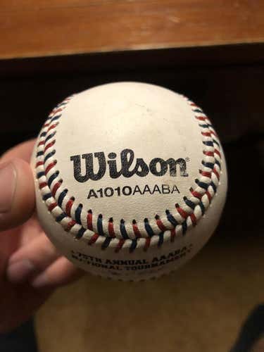 2019 AAABA Game Ball