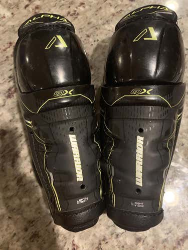 New Warrior Alpha QX Shin Pads Youth