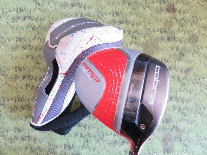Cobra AMP CELL ORANGE Adjustable Driver Kuro Kage STIFF + HC...#5740  *No Trade*