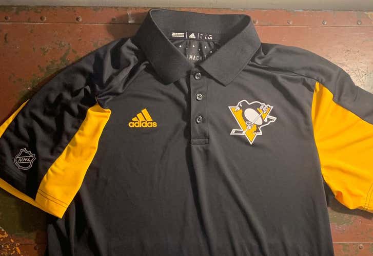 *NEW* Adidas NHL Pittsburgh Penguins Polo