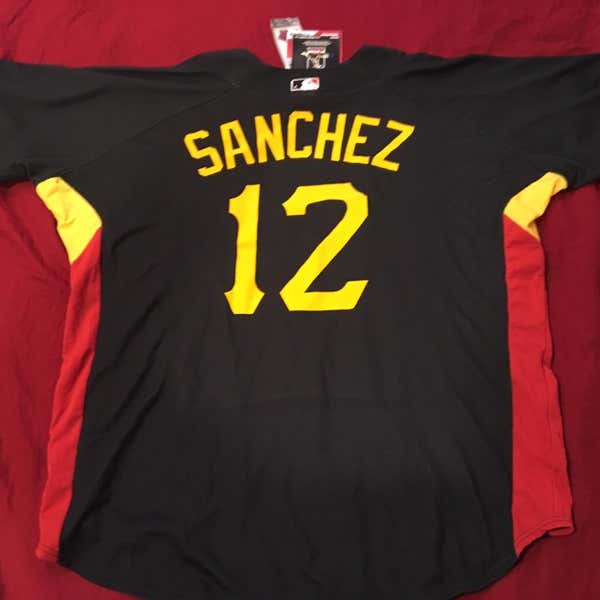 【野球/MLB/USED】ピッツバーグパイレーツ オーセンティックジャージ #12フレディサンチェス【Majestic/マジェスティック】pirates sanchez 野球/MLB/USED】ピッツバーグパイレーツ オーセンティック