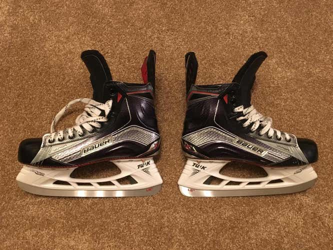 New Bauer Vapor 1X Hockey Skates Senior Pro Stock Size 9