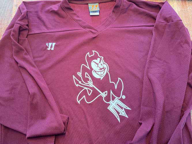 ASU Club Hockey - Warrior lightweight practice jersey