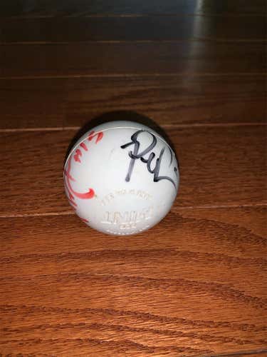 Lacrosse Ball Signed By Paul Rabil And Myles Jones