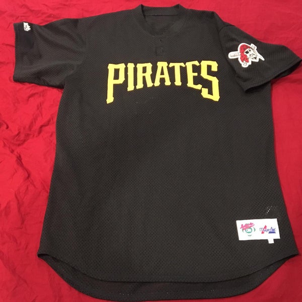Tommy Gregg Pittsburgh Pirates Game Used Worn MLB Majestic Batting Practice  Jersey Size 48
