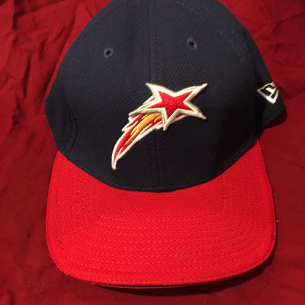 Huntsville Stars MiLB Game Used Worn Hat 12 Milwaukee Brewers