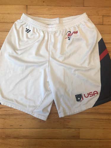 Team USA Issued Lacrosse Shorts Size Large Used