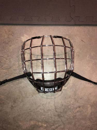 Like New Chrome FM480 Facemask