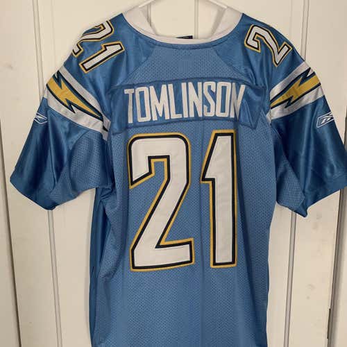 Ladainian Tomlinson NFL Authentic Alternate Powder Blue Jersey by Reebok NEGOTIABLE!