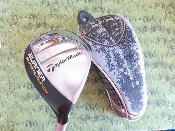 TaylorMade BURNER SUPERFAST 18* 3 Hybrid REGULAR + HC.. #5772  *No Trade*