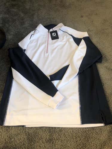 New Footjoy Pull Over Quarter Zip