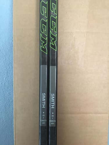 Set Of 2 New Ben Smith RibCor Reckoner Hockey Sticks RH Senior 85 Flex Pro Stock
