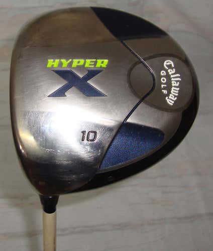 Callaway Hyper X 10° LH Driver Fujikura Fit-On Stiff Flex