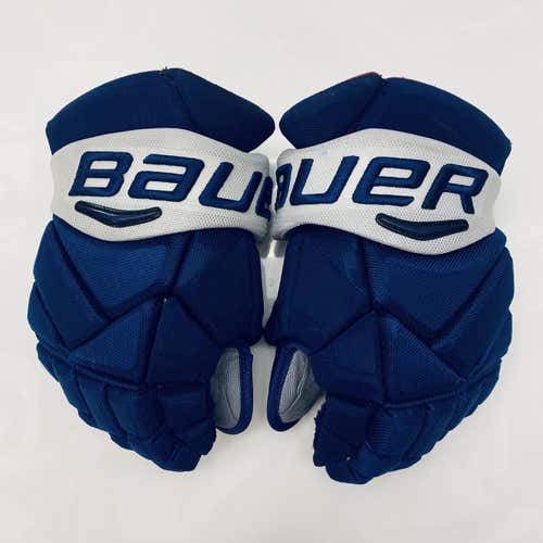 PRO STOCK Bauer Vapor 1X Pro Sz 13 Gloves Toronto Blue Senior 2x ccm