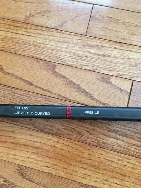 RH Sherwood T100 Stick. P88 Pattern. 95 flex. uncut