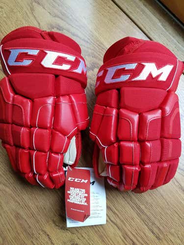New 14" CCM HG41 Gloves Senior Pro Stock