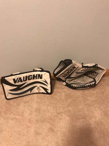 Velocity 7250 Goalie Glove & Blocker Regular Intermediate Pro Stock