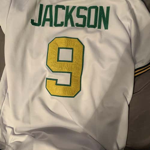 Oakland A's Authentic Reggie Jackson Jersey