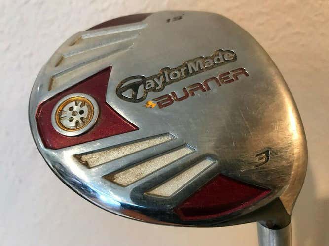 TaylorMade Burner Steel (3) 15* Fairway Metal with ReAx 50-g Stiff Flex 2111