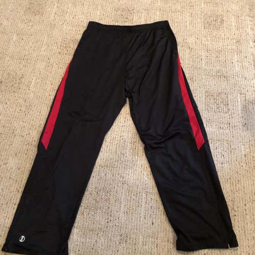 Black & Red Sweatpants Adult L