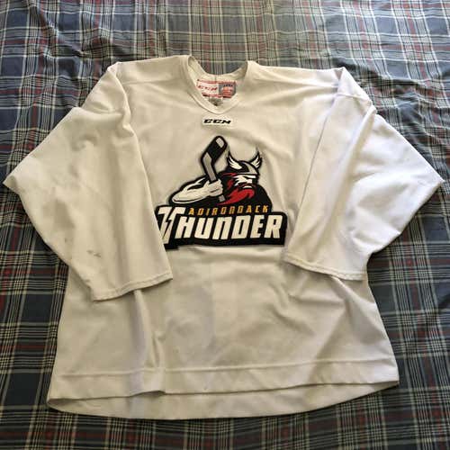 Adirondack Thunder CCM Practice Jersey Size 56 White