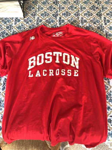Team Issued Boston Lacrosse Shirt