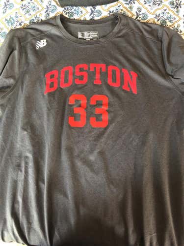 Boston University Lacrosse Shirt Team Issued
