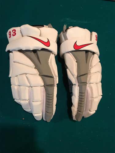 Team Issued Cornell Vapor Elite Lacrosse Gloves