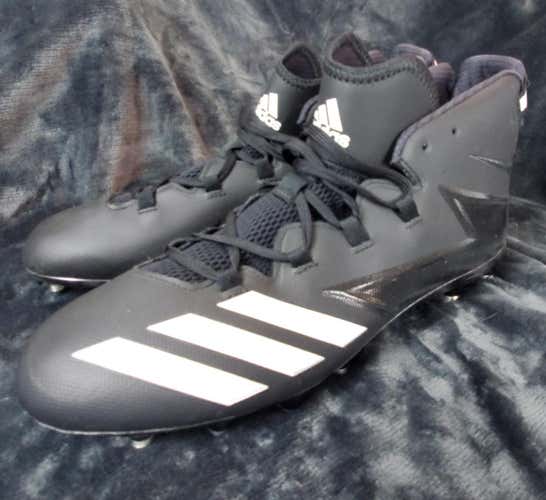 New ADIDAS (US Size 12.5) Black Low Top  Football Cleats