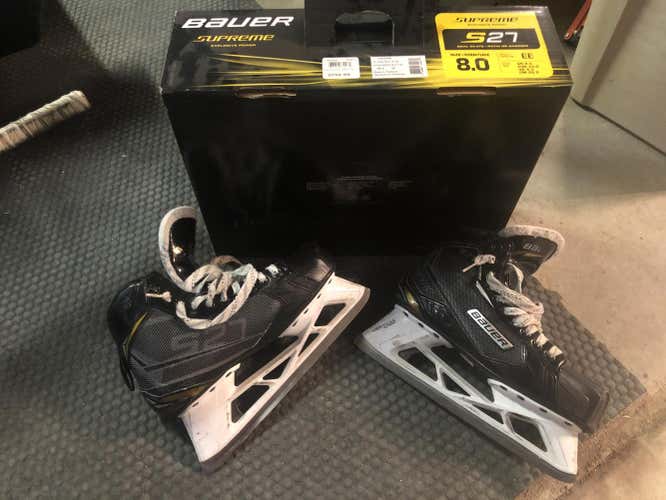 Bauer Goalie Skates Senior Size 8