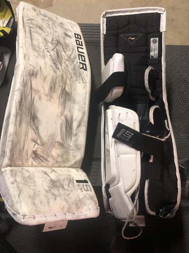 Bauer Supreme 1s OD1N Goalie Leg Pads Senior XL